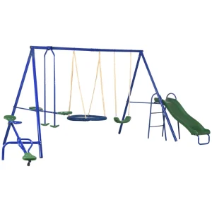 Metal Swing Set for Kids