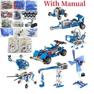 9686 Technical Parts Multi Technology Building Blocks Power Function Set Kids