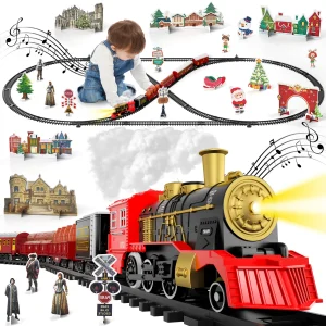 Smokes, Light & Sound Red Train Set