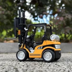 Metal Die-Cast Rear Forklift  with lights, sound and liftable design