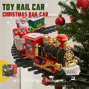 Christmas Electric Train Track with Sound & Light