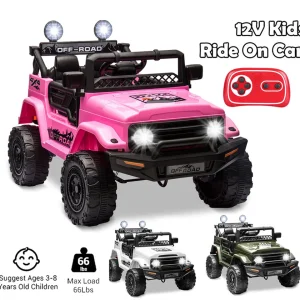 12V  2 Seater Electric Ride On Truck w/Remote Control